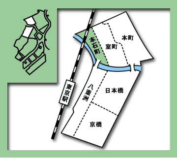 日本橋本石町の地図