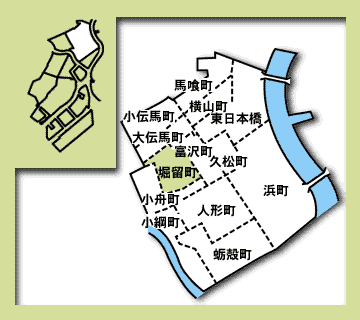 日本橋堀留町の地図